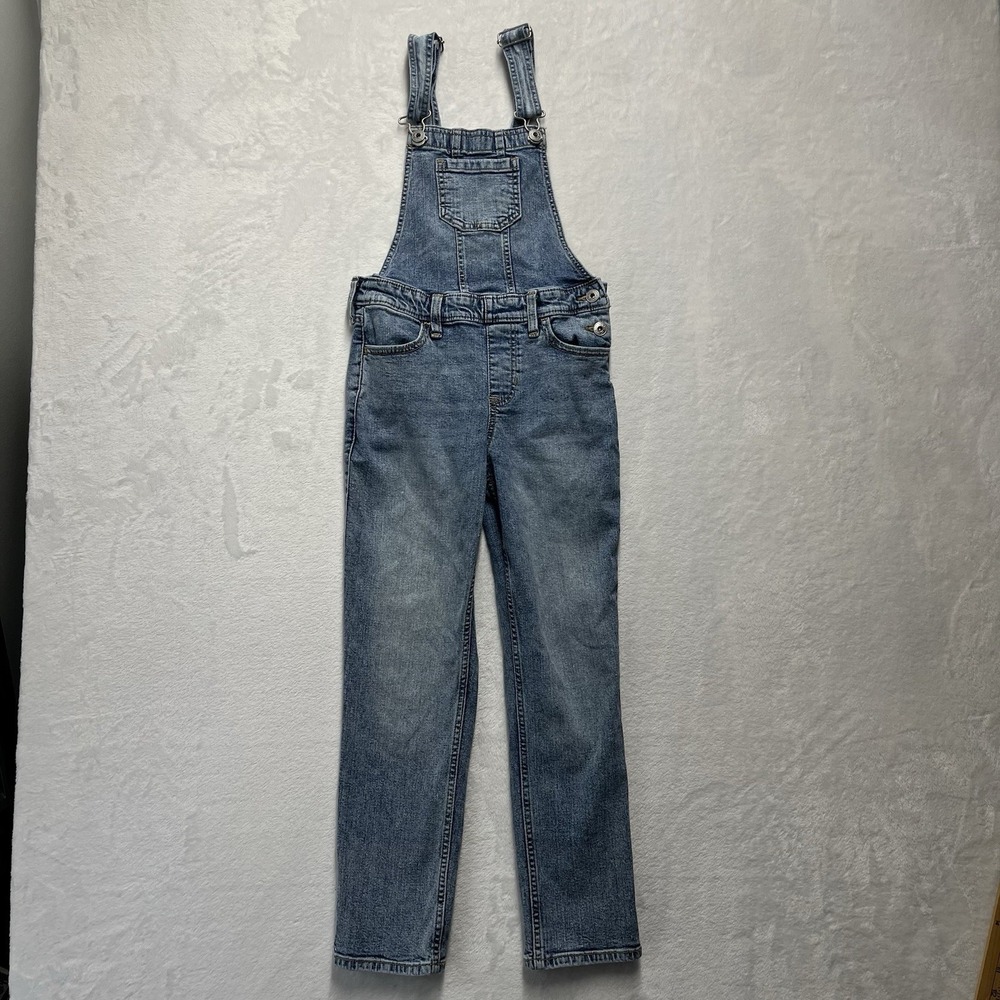Abercrombie‎ Kids Overalls Girls 9/10 Regular Denim Classic Straight Leg